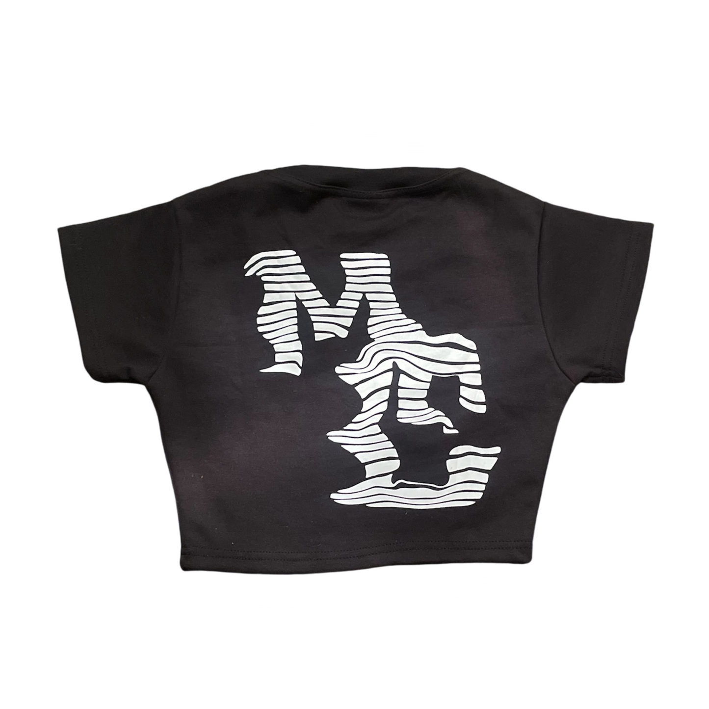 MC -DELUSIONAL- Women’s Crop Top (Black)